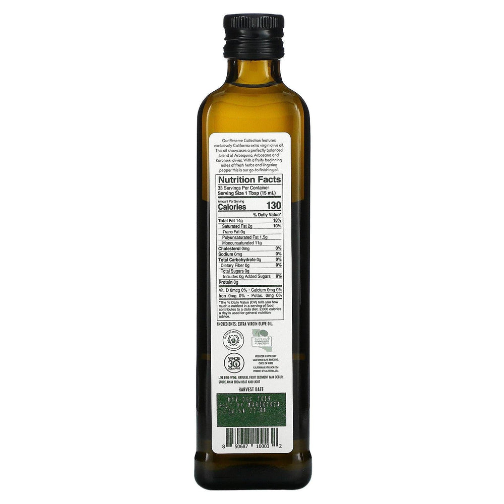 California Olive Ranch, 100% California, Extra Virgin Olive Oil, Miller's Blend, 16.9 fl oz (500 ml) - HealthCentralUSA