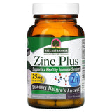 Nature's Answer, Zinc Plus, 25 mg, 60 Vegetarian Capsules - Supply Center USA