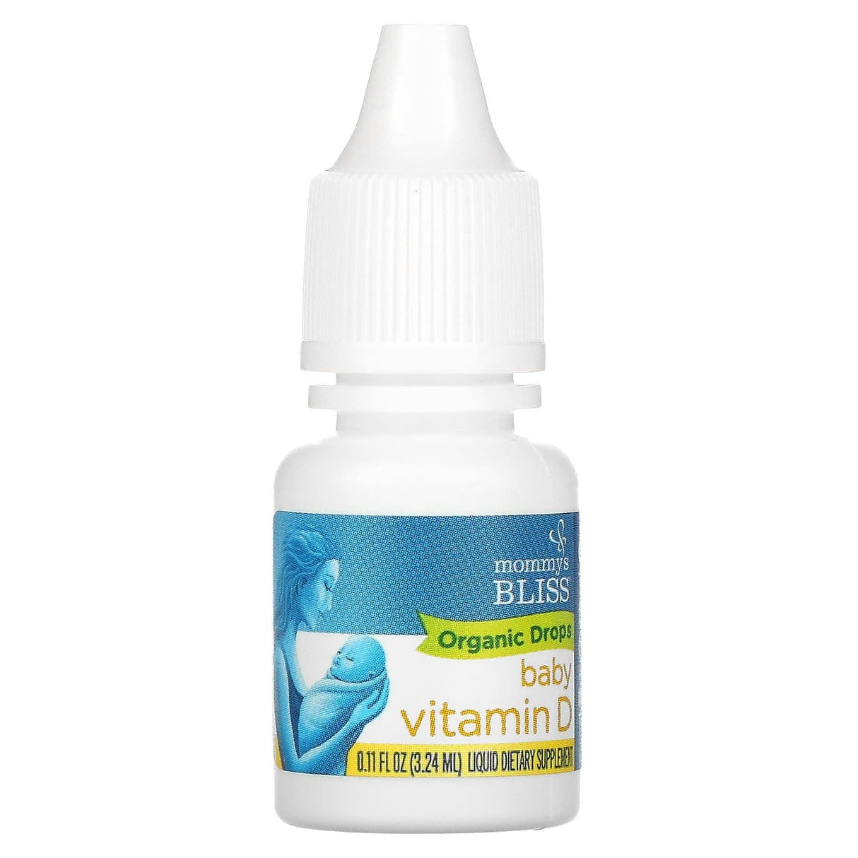 Mommy's Bliss, Vitamin D, Organic Drops, Newborn +, 0.11 fl oz (3.24 ml) - Supply Center USA