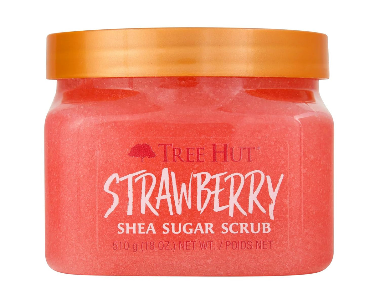 Tree Hut Blue Lagoon Shea Sugar Scrub | Exfoliating Body Scrub Removes Dead, Dry Skin for a Soft & Hydrated Feel | Nourishing Essential Body Care | 18 Fl Oz.