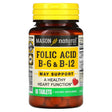 Mason Natural, Folic Acid B6 & B12, 90 Tablets - Supply Center USA