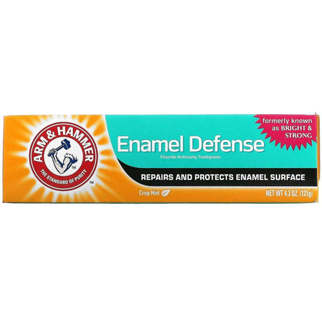 Arm & Hammer, Truly Radiant, Enamel Defense Toothpaste, Crisp Mint, 4.3 oz (121 g) - Supply Center USA