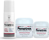 Penetrex Joint & Muscle Therapy – Soothing Comfort for Back, Neck, Hands, Feet – Premium Whole Body Rub with Arnica, Vitamin B6 MSM & Boswellia – Non-Greasy 2Oz Cream