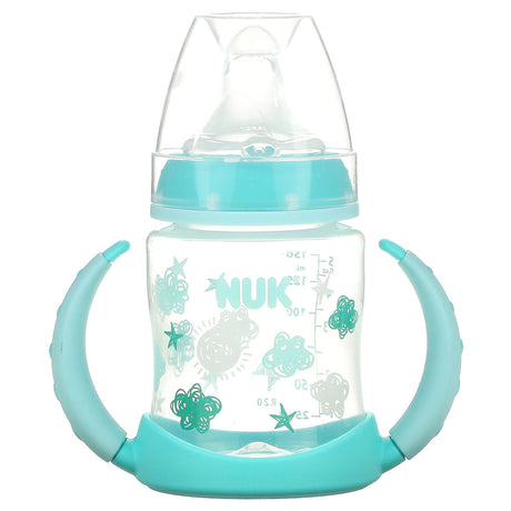 NUK, Learner Cup, 6+ Months, Aqua, 5 oz (150 ml) - Supply Center USA