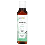 Aura Cacia, Aromatherapy Body Oil, Clearing Eucalyptus, 4 fl oz (118 ml)