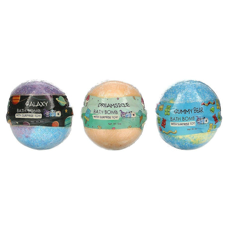 Sky Organics, Kids Bath Bomb Gift Set, 6 Bath Fizzies - Supply Center USA