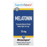 Superior Source, Melatonin, 1 mg, 100 MicroLingual Instant Dissolve Tablets - Supply Center USA