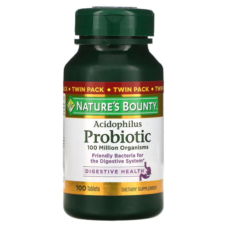 Nature's Bounty, Acidophilus Probiotic, 120 Tablets - Supply Center USA