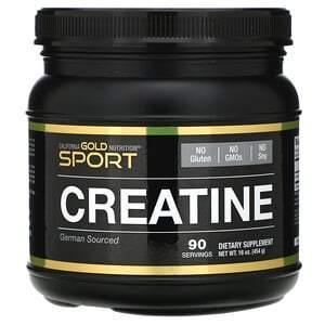 California Gold Nutrition, Creatine Monohydrate, Unflavored, 16 oz (454 g) - Supply Center USA