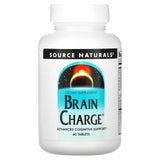 Source Naturals, Brain Charge, 60 Tablets - Supply Center USA