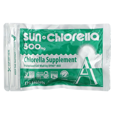 Sun Chlorella, Chlorella Supplement, 500 mg, 600 Tablets - Supply Center USA