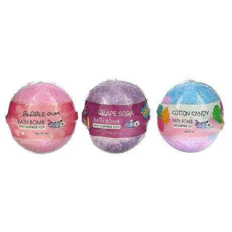 Sky Organics, Kids Bath Bomb Gift Set, 6 Bath Fizzies - Supply Center USA