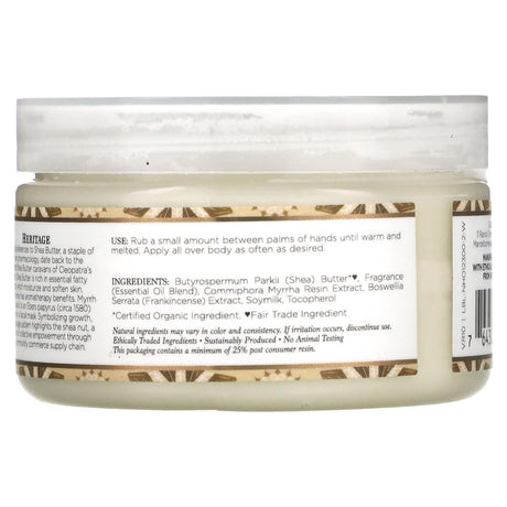 Nubian Heritage, Shea Butter, Infused with Patchouli & Buriti, 4 fl oz (113 g) - Supply Center USA