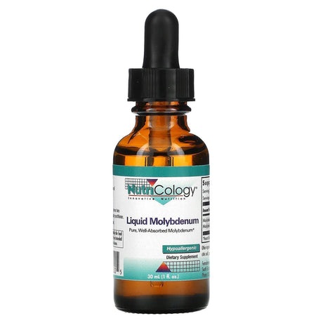 Nutricology, Liquid Molybdenum, 1 fl oz (30 ml) - Supply Center USA