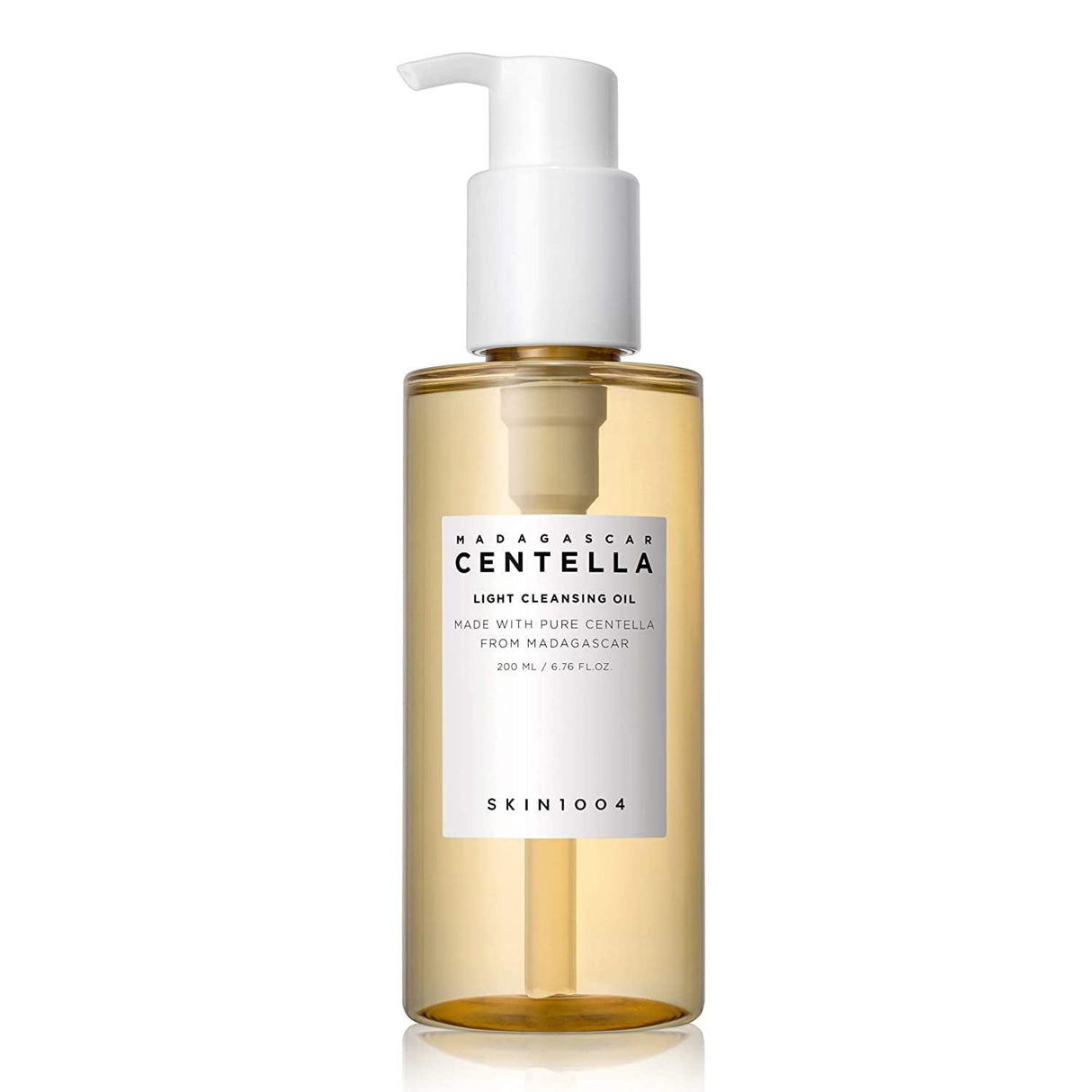 SKIN1004 Madagascar Centella Light Cleansing Oil 6.76 Fl.Oz, 200Ml | Gentle Oil Cleanser for Face, Korean Facial Cleanser, Double Cleansing - Supply Center USA