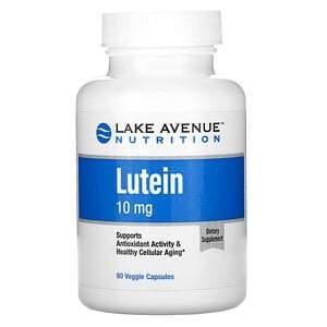 Lake Avenue Nutrition, Lutein, 10 mg, 60 Veggie Capsules - Supply Center USA