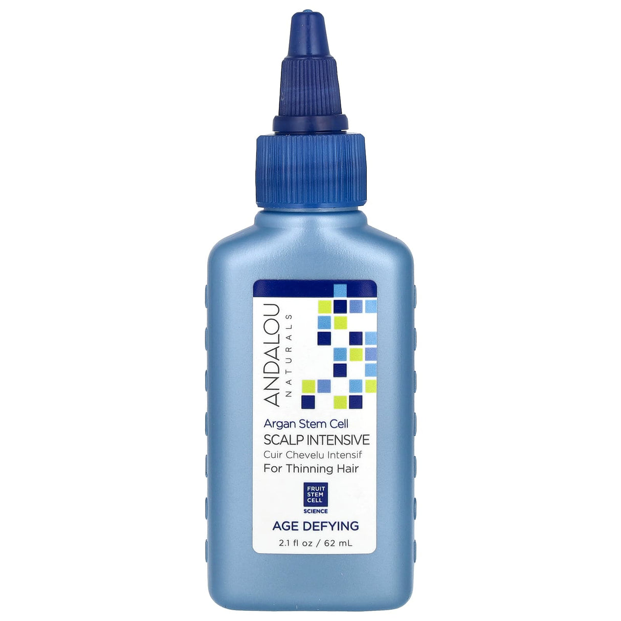Andalou Naturals, Argan Stem Cells, Scalp Intensive, Thinning Hair Treatment, Age Defying, 2.1 fl oz (62 ml)