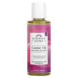 Heritage Store, Castor Oil, Nourishing Treatment, 16 fl oz (473 ml) - Supply Center USA