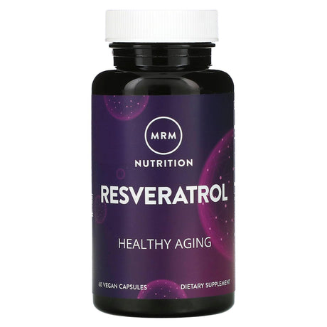 MRM Nutrition, Resveratrol, 60 Vegan Capsules - Supply Center USA