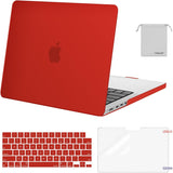 MOSISO Compatible with Macbook Pro 14 Inch Case 2024 2023 2022 2021 M4 M3 M2 M1 Pro Max A3112 A3185 A3401 A2918 A2992 A2779 A2442, Plastic Hard Shell&Keyboard Cover&Screen Film&Pouch, Black