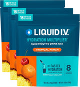 Liquid I.V.® Hydration Multiplier - Seaberry | Electrolyte Powder Drink Mix | 3 Pack (48 Servings)