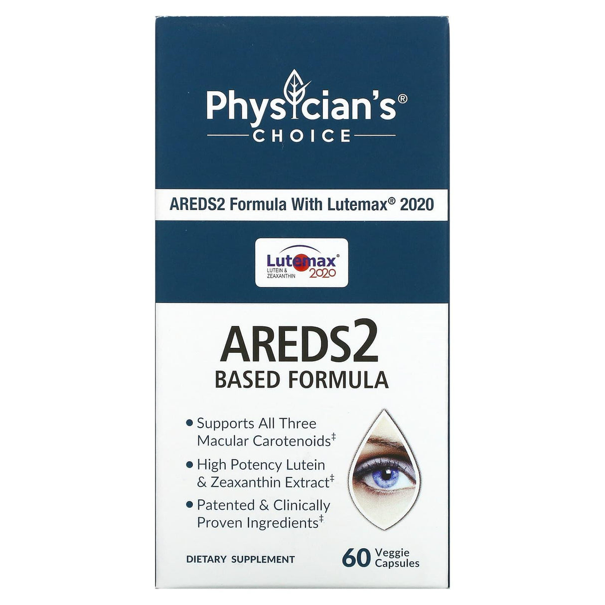 Physician's Choice, Areds2 Based Formula, 60 Veggie Capsules - Supply Center USA