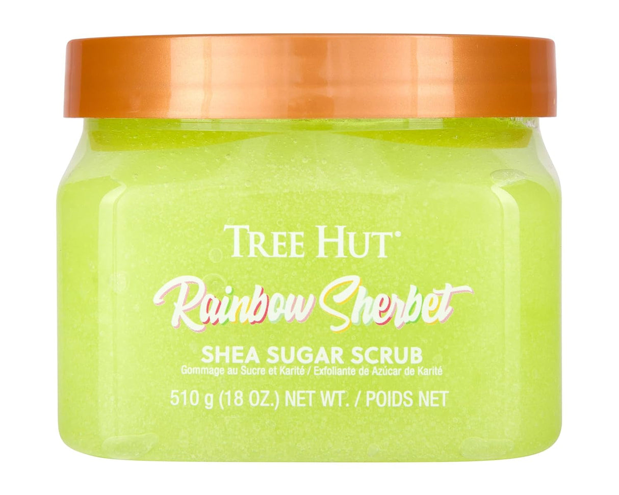 Tree Hut Blue Lagoon Shea Sugar Scrub | Exfoliating Body Scrub Removes Dead, Dry Skin for a Soft & Hydrated Feel | Nourishing Essential Body Care | 18 Fl Oz.