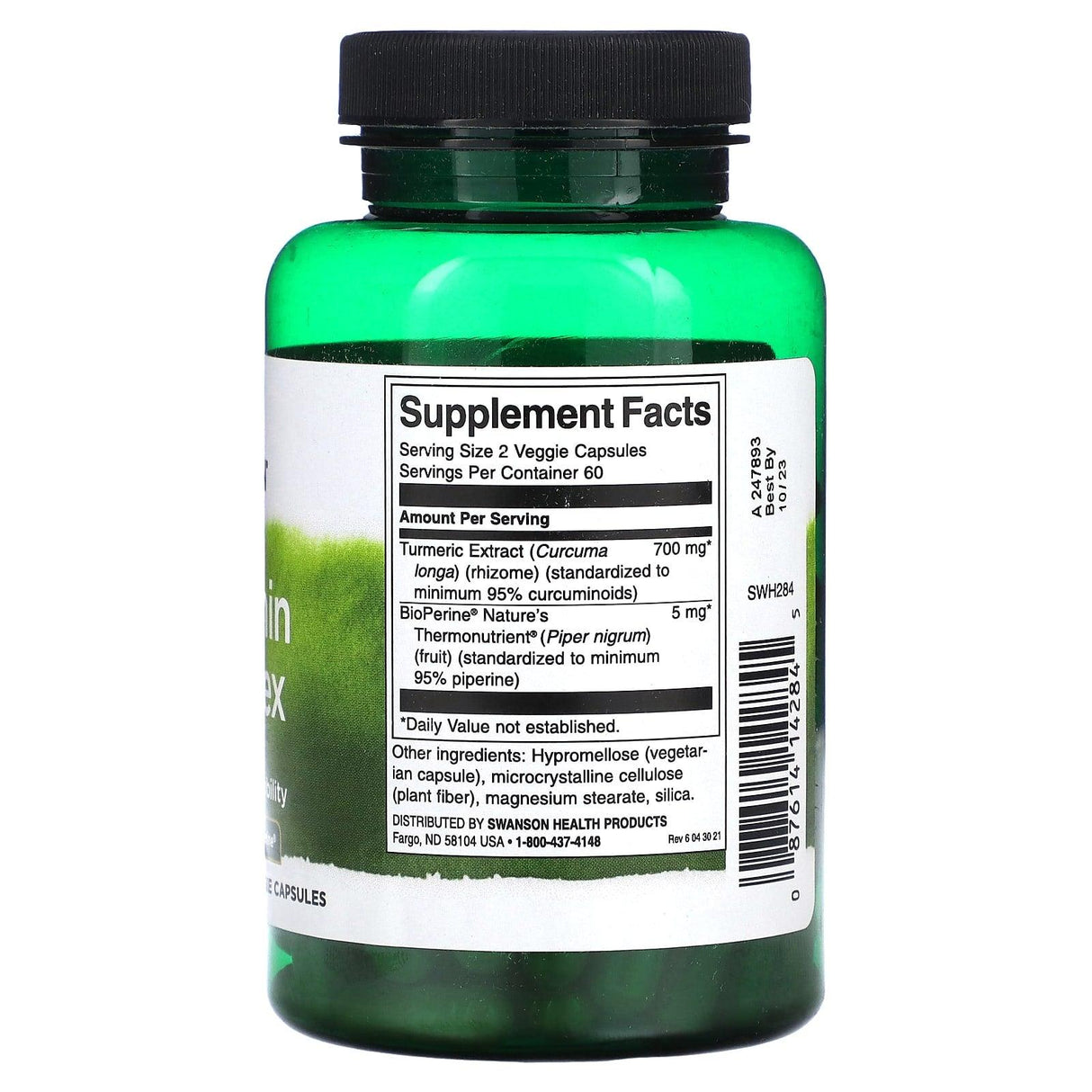 Swanson, Curcumin Complex, 120 Veggie Capsules - Supply Center USA