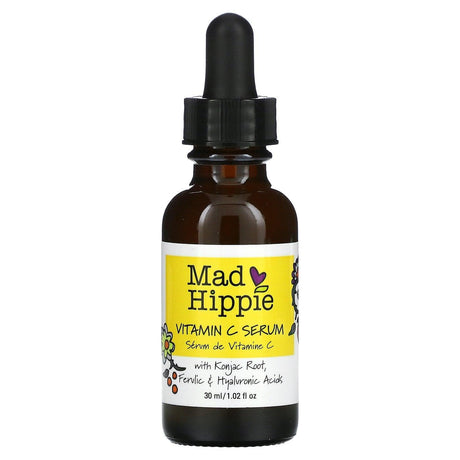 Mad Hippie, Vitamin C Serum, 8 Actives, 1.02 fl oz (30 ml) - Supply Center USA