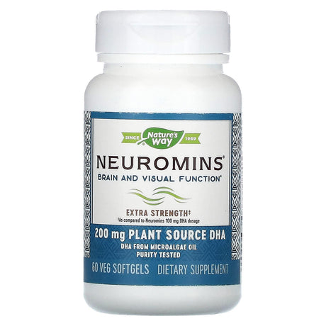 Nature's Way, Neuromins, 200 mg, 60 Veg Softgels - Supply Center USA