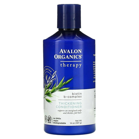 Avalon Organics, Thickening Conditioner, Biotin B-Complex, 32 oz (907 g) - Supply Center USA