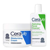 Cerave Moisturizing Cream | Body and Face Moisturizer for Dry Skin | Body Cream with Hyaluronic Acid and Ceramides | Daily Moisturizer | Oil-Free | Fragrance Free | Non-Comedogenic | 19 Ounce - Supply Center USA