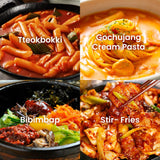 Chung Jung One O'Food Medium Gochujang 1.1Lb, Korean Red Chili Pepper Paste, Spicy, Sweet and Savory Sauce, Traditional Fermented Condiment, 100% Brown Rice, No Corn Syrup