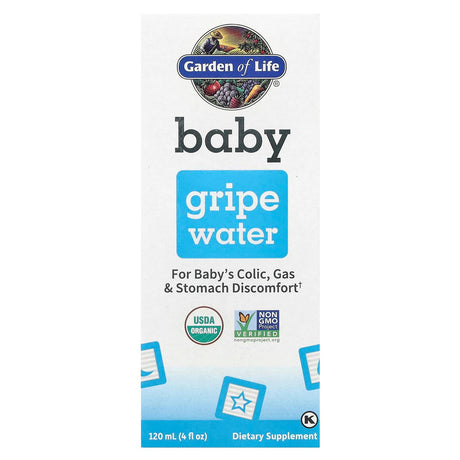 Garden of Life, Baby, Gripe Water, 4 fl oz ( 120 ml) - Supply Center USA