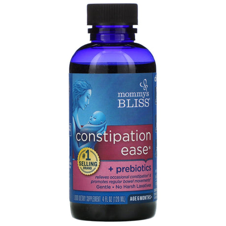 Mommy's Bliss, Baby, Constipation Ease, 6 Months+, 4 fl oz (120 ml) - Supply Center USA