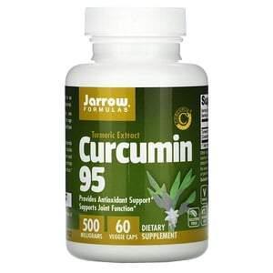 Jarrow Formulas, Curcumin 95, 500 mg, 60 Veggie Caps - Supply Center USA