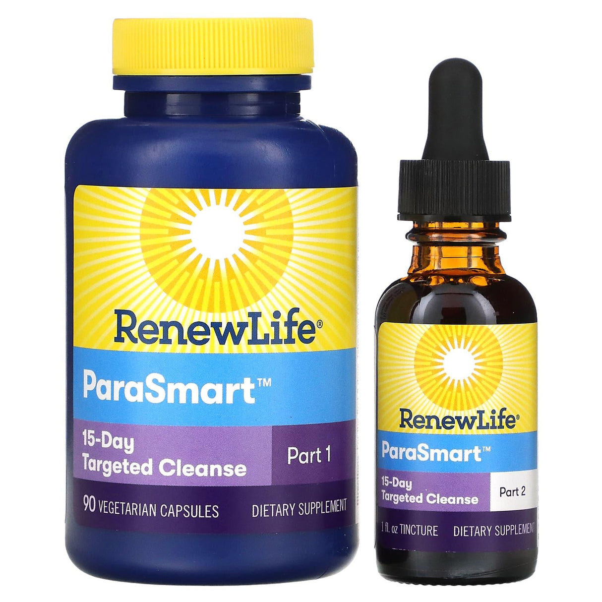 Renew Life, ParaSmart, 15-Day Targeted Cleanse, 2-Part - Supply Center USA