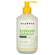 Alaffia, Everyday Coconut, Face Cream, Purely Coconut, 12 fl oz (354 ml) - Supply Center USA