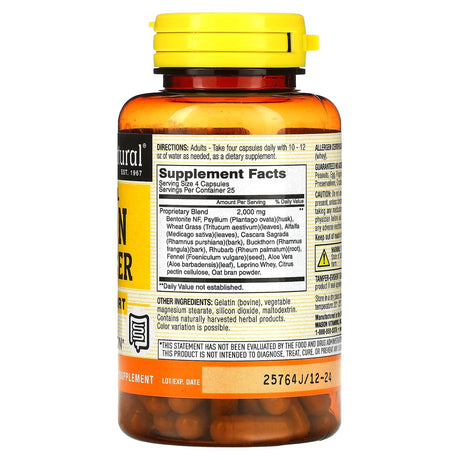 Mason Natural, Herbal Colon Cleanser, 100 Capsules - Supply Center USA