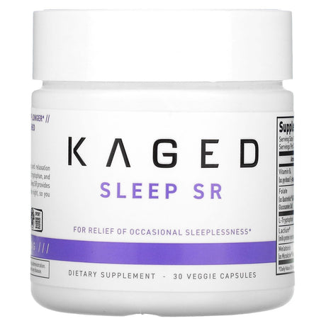 Kaged, Sleep SR, 30 Veggie Capsules - Supply Center USA