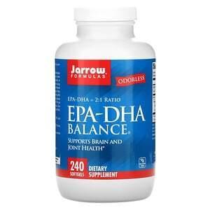 Jarrow Formulas, EPA-DHA Balance, 240 Softgels - Supply Center USA