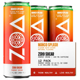 ZOA Zero Sugar Energy Drinks, Variety Pack - Sugar Free with Electrolytes, Healthy Vitamin C, Amino Acids, Essential B-Vitamins, and Caffeine from Green Tea - 12 Fl Oz (12-Pack)
