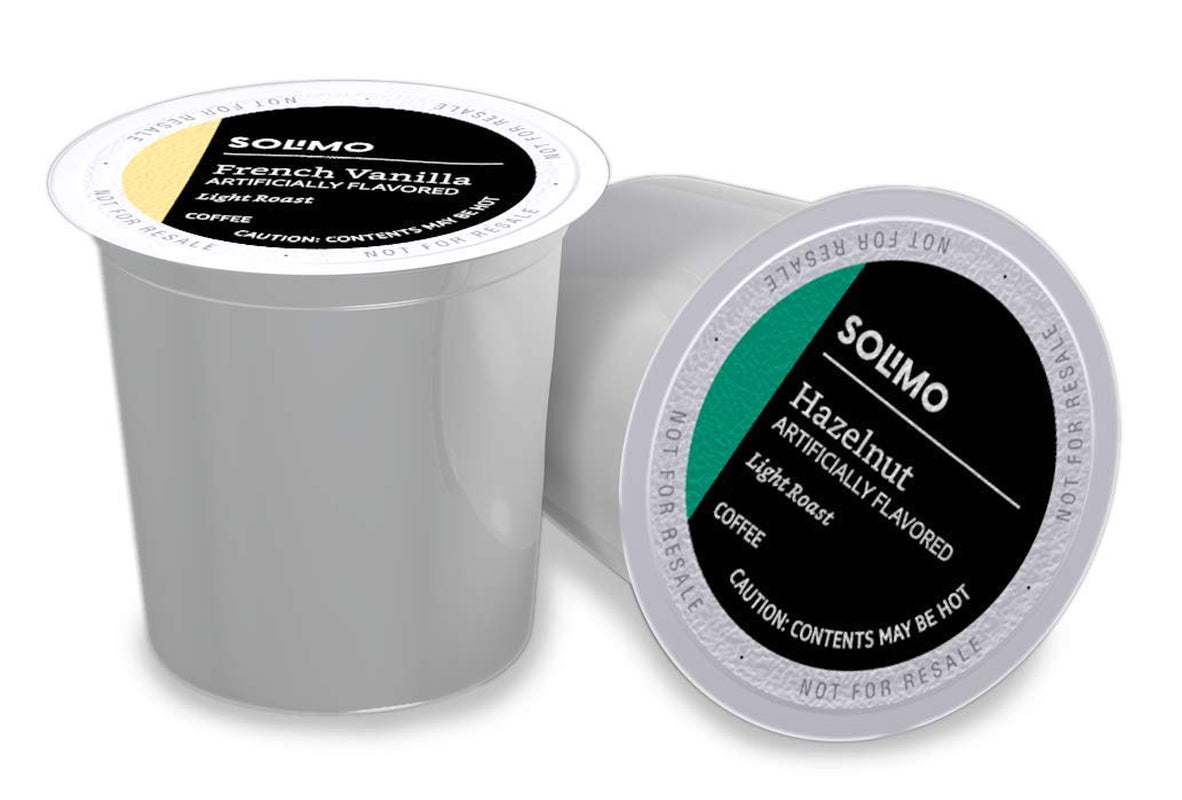 Amazon Brand - Solimo Dark Roast Coffee Pods, Compatible with Keurig 2.0 K-Cup Brewers 100 Count(Pack of 1)