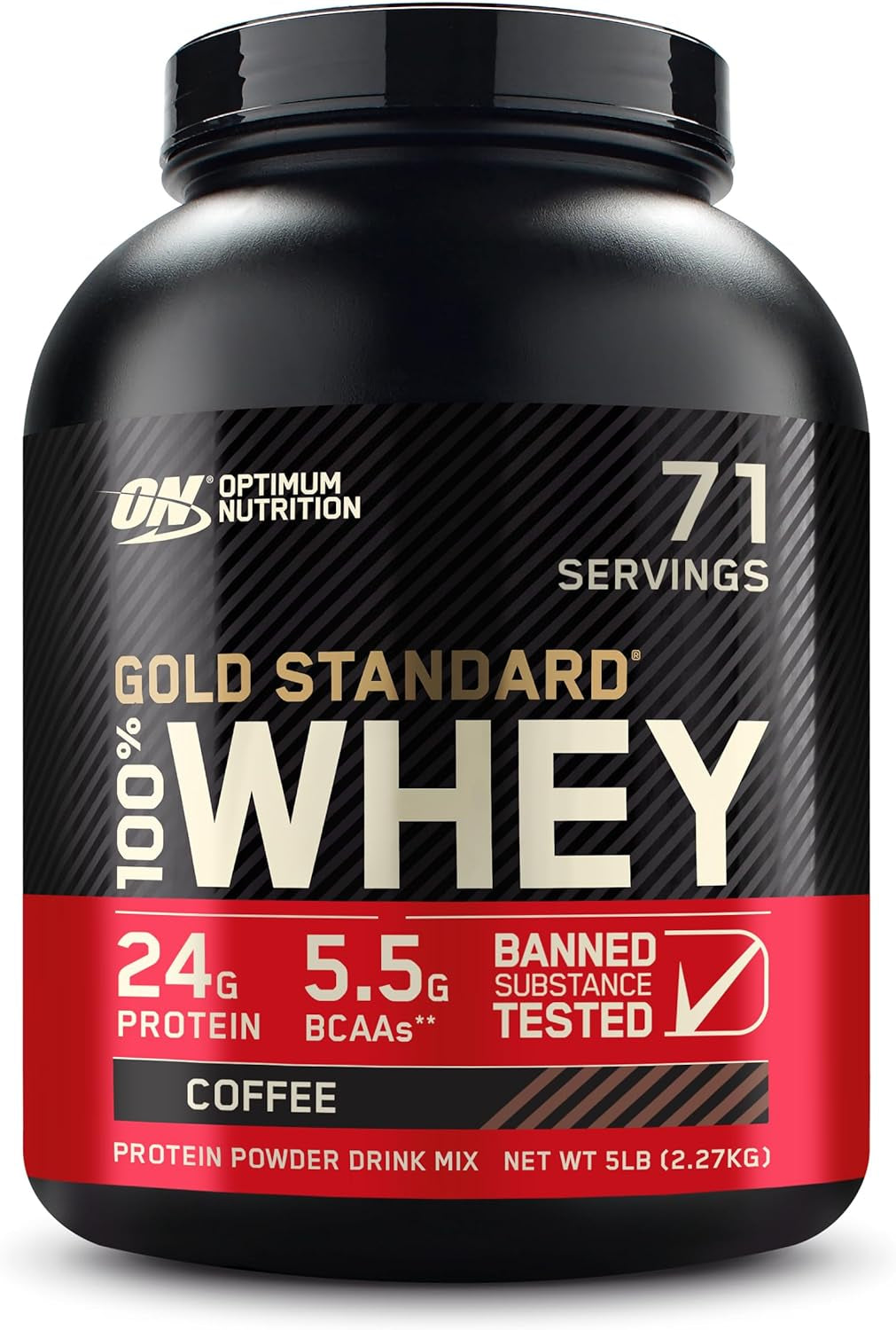 Optimum Nutrition Gold Standard 100% Whey Protein Powder, Double Rich Chocolate, 2 Pound (Packaging May Vary)