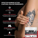 Tattoo Numbing Cream Extra Strength - 6 Hours Maximum Strength Tattoo Numbing Cream - Numbing Cream for Tattoos (50Ml/1.7Oz)