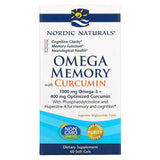 Nordic Naturals, Omega Memory with Curcumin, 500 mg, 60 Soft Gels - Supply Center USA