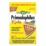 Nature's Way, Primadophilus, Kids, Age 2-12, Orange Flavored, 3 Billion CFU, 30 Chewable Tablets - Supply Center USA