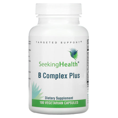 Seeking Health, B Complex Plus, 100 Vegetarian Capsules - Supply Center USA