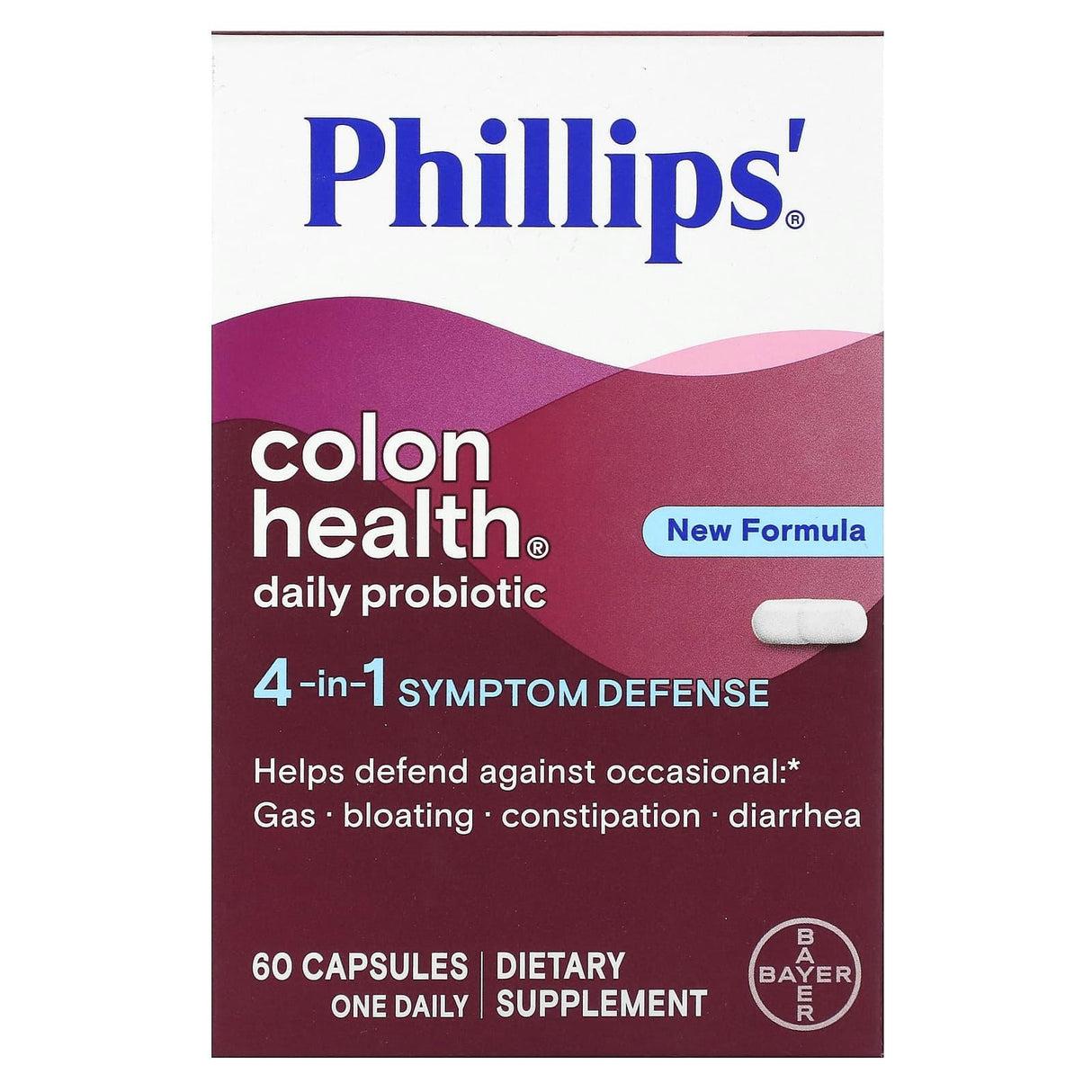 Phillips, Colon Health Daily Probiotic, 45 Capsules - Supply Center USA