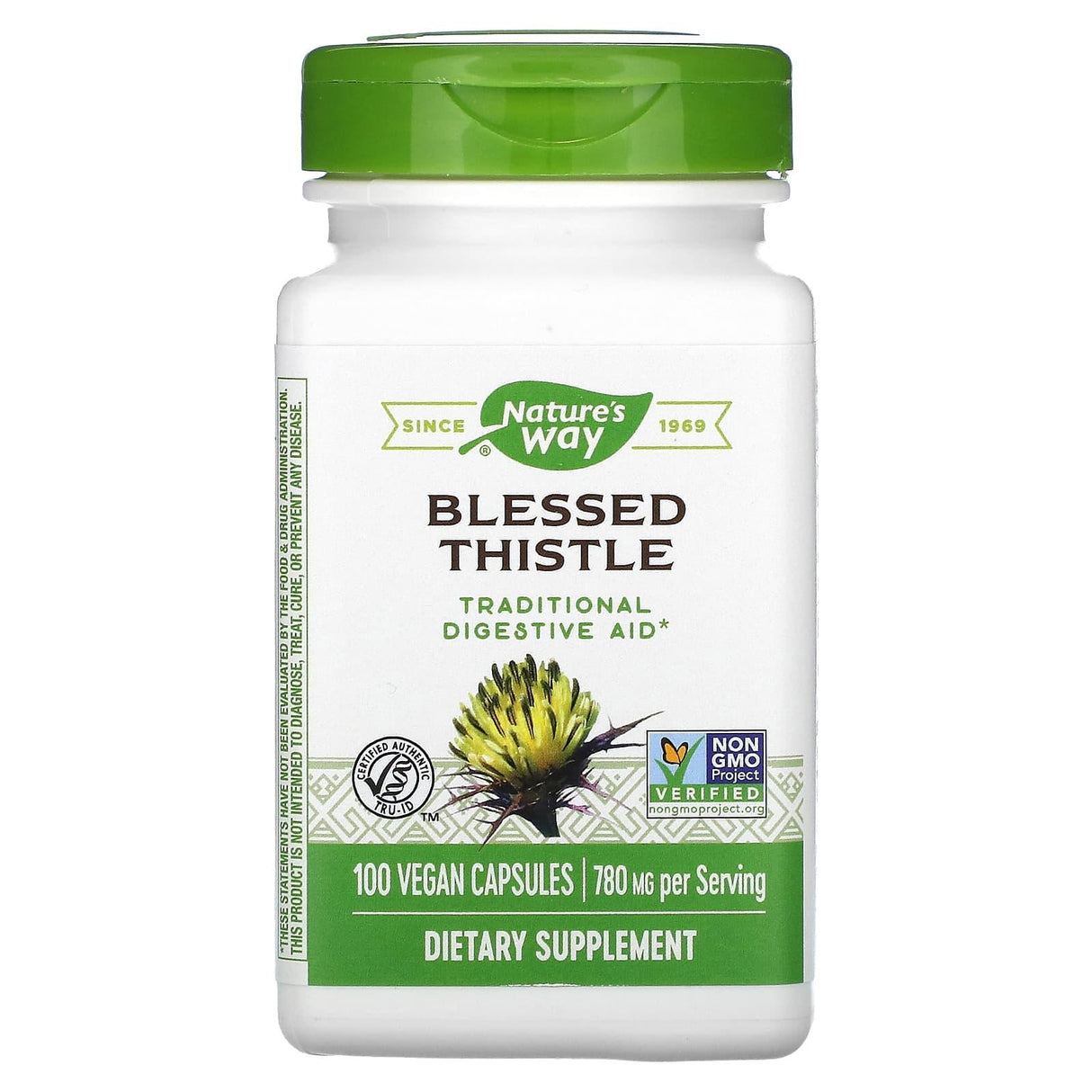 Nature's Way, Blessed Thistle, 390 mg, 100 Vegan Capsules - Supply Center USA